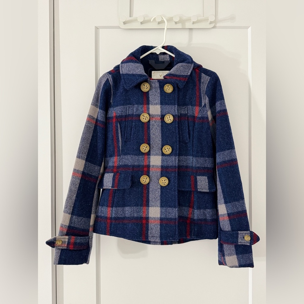 American Eagle Winter Coat with Detachable Hood